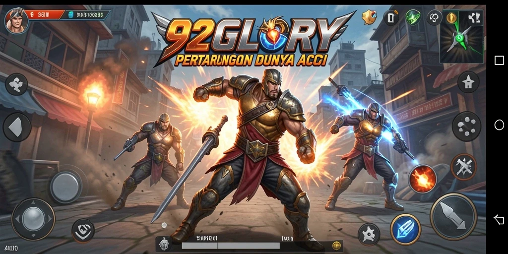 Gameplay seru dengan grafis menawan di 92GLORY.