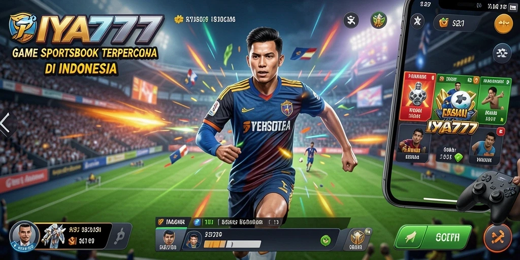 Tampilan gameplay menarik dengan berbagai opsi taruhan olahraga.