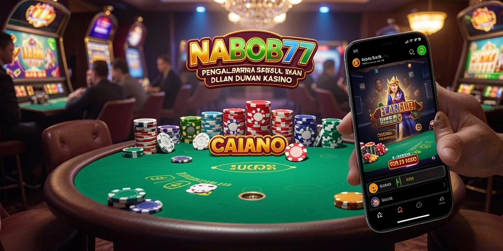 Tampilan gameplay NABOB77 yang menarik dan seru dalam pengalaman Kasino.